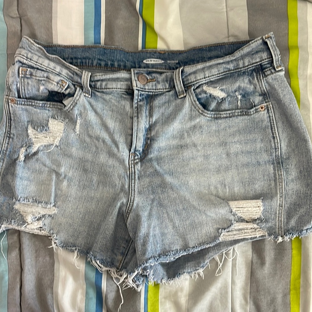 Old Navy boyfriend denim shorts